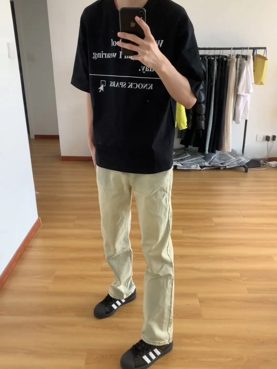 

Мужские джинсы Waed Yellow Mud Color с поясом, прямые, зауженные, в стиле ретро, американские, износостойкие, из смесового хлопка