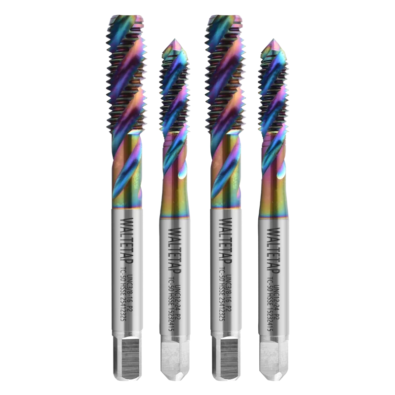 

WALTETAP HSSE-M35 JIS Standard Spiral Fluted Tap W 1l8 5l32 3l16 7l32 1l4 5l16 3l8 7l16 1l2 5/8 3/4 Machine Screw Thread Taps