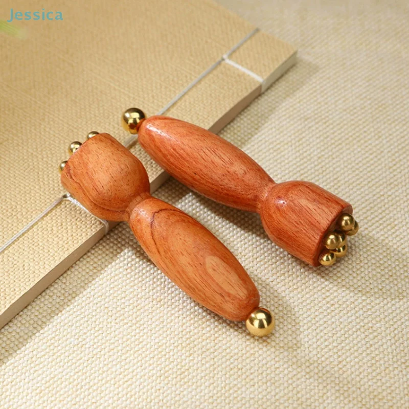 ☆ النحاس الصغيرة لوتس رئيس العين تدليك العضلات كشط الوجه عنق الرحم تدليك عام أداة العناية بالبشرة #4