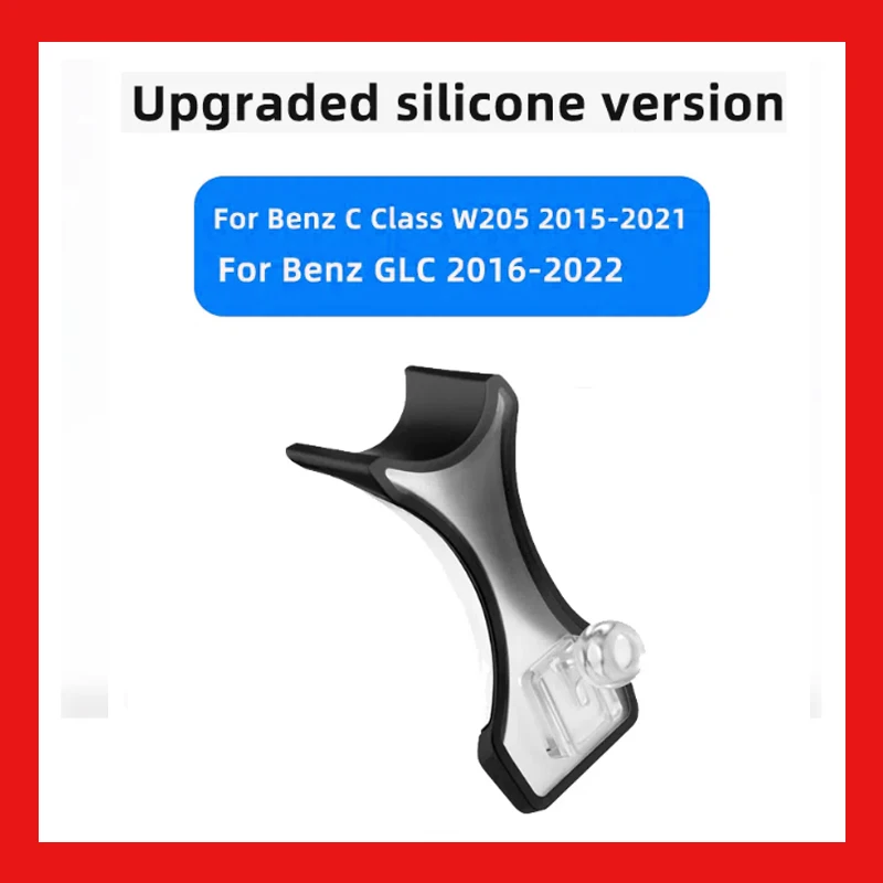 

TEEQ Car Phone Holder For Mercedes Benz C Class W205 2015 2016 2017 - 2021 GLC 2019 2020 2021 2022 Fixed Bracket Mobile Stand