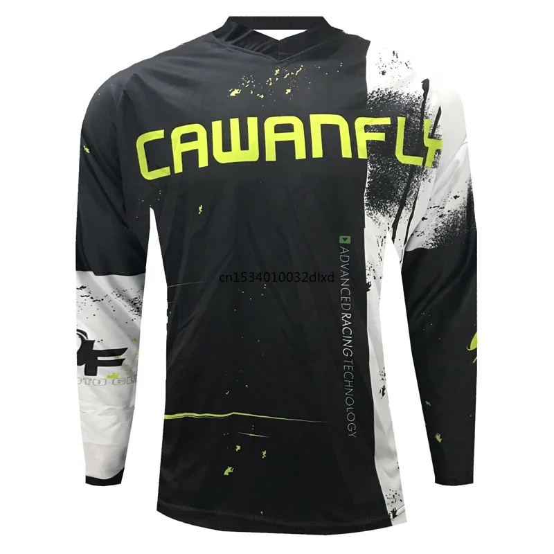 BMX race jersey youth mountain bike downhill jersey cycling motocross shirts long sleeve enduro jersey cooling