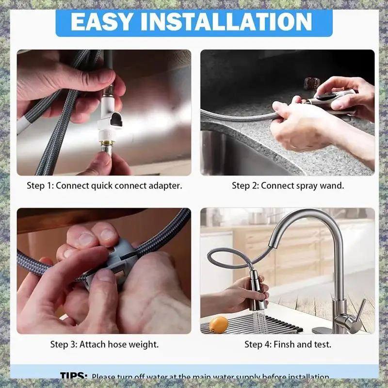 

WON RP50587 для сменного картриджа Delta DST с одной ручкой, детали для кухни и туалета со сменным шлангом 150259