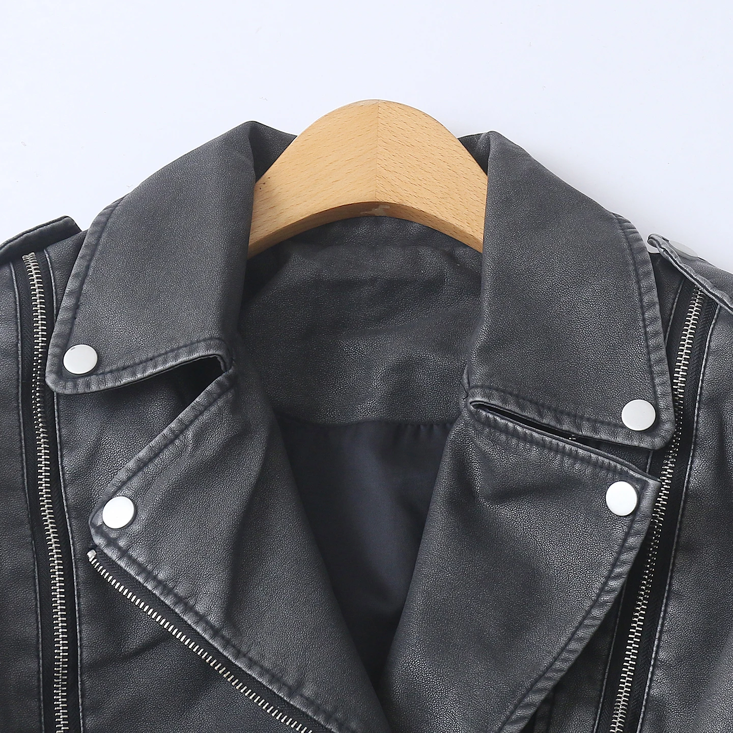 Moda Gevşek PU Deri Biker Ceke - Riding Jacket Leather incelemesi ve fiyatı