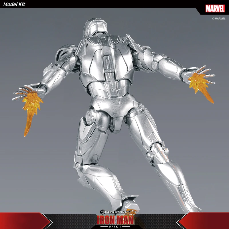 Fondjoy マーベルアイアンマン MK2 Fondjoy 組み立て玩具アイアンマンモデル 15 センチメートル ABS 素材 1/12 スケールアクションフィギュア玩具少年の誕生日ギフト