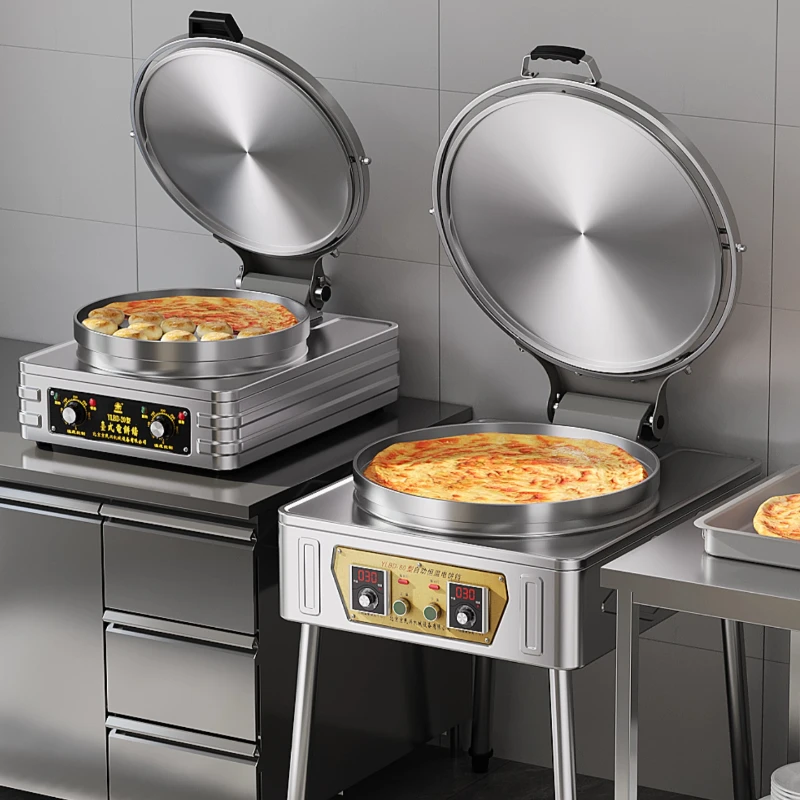 Y Электрическая сковорода для блинов, сковорода с антипригарным покрытием, электрическое отопление, автоматический контроль температуры, машина для блинов с двусторонним нагревом