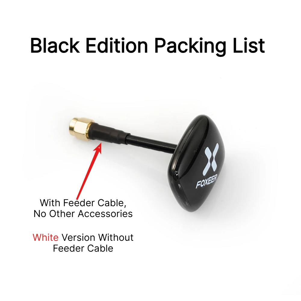 Foxeer Echo V2 5.8GHz 9dBi LHCP RHCP Patch Antenna for FPV Racing Freestyle Drone RC Airplane VTX VRX Goggles Monitor