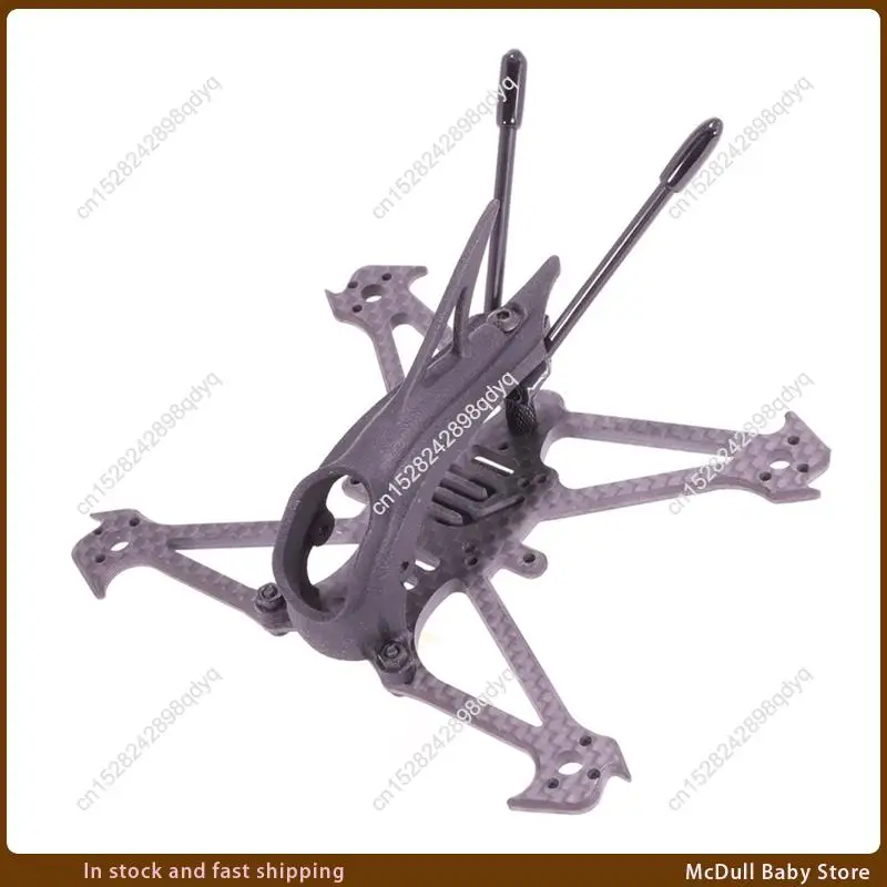 ABJA-Herbie 112 65MM 2.5 Inch FPV Racing Quadcopter Freestyle RC Drone Toothpick Frame Kit Fit For 1103 1104 1206 Brushless Moto