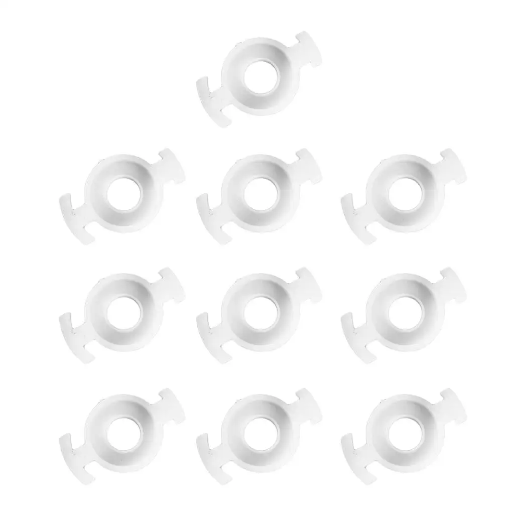 Pack of 10 Plastic Springs Gasket Pad for Trumpet Repairing Replacement