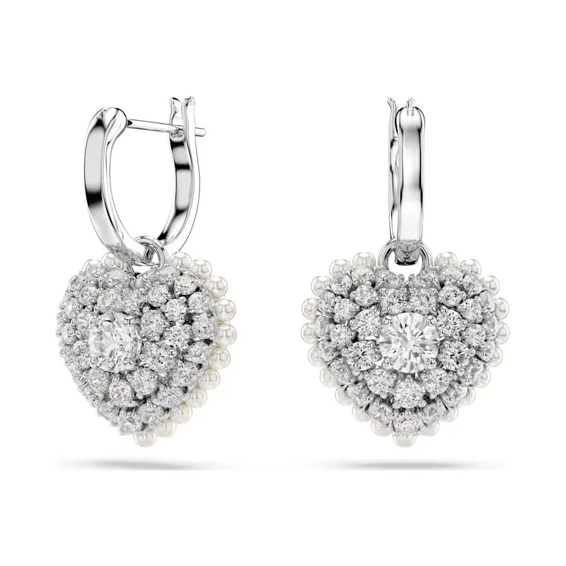 2026 Nieuwe Trend Luxe Kristal Sets Charm Roze Hart Groene Schelp Hanger Kristal Mode Dames Kettingen Armband Ring Oorbellen