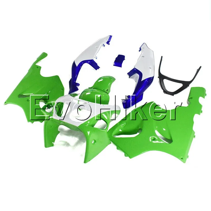 motorcycle fairing for ZX7R 1996 1997 1998 1999 2000 2001 2002 2003 green ZX 7R 96-03 ABS Plastic Bodywork Set