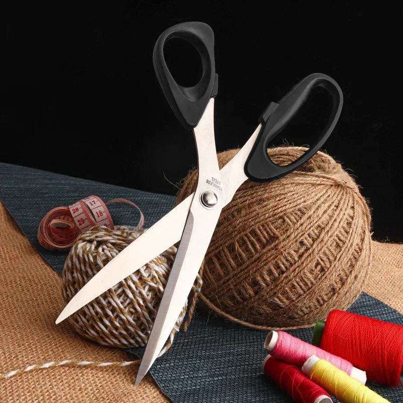 Steel Scissors Tools Home Sewing Stainless Tailor Tools Scissors Scissors Multipurpose Office Plastic Rubber Office & Hand