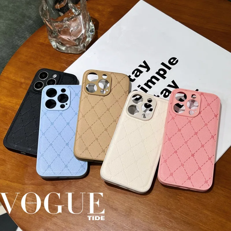 

Diamond tare for iphone15Promax phone case iphone14 leather case iphone13 all-inclusive iphone12 drop proof iphone11
