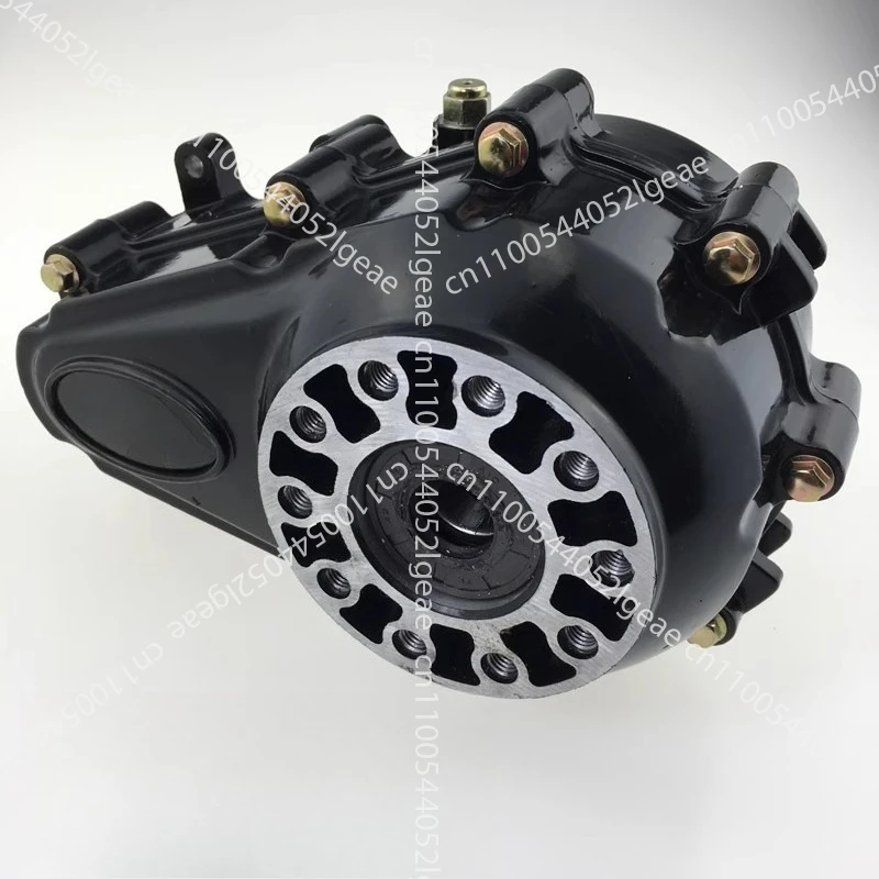 

Electric vehicle differential assembly; differential housing; rear axle differential package; high and low speed gearbox