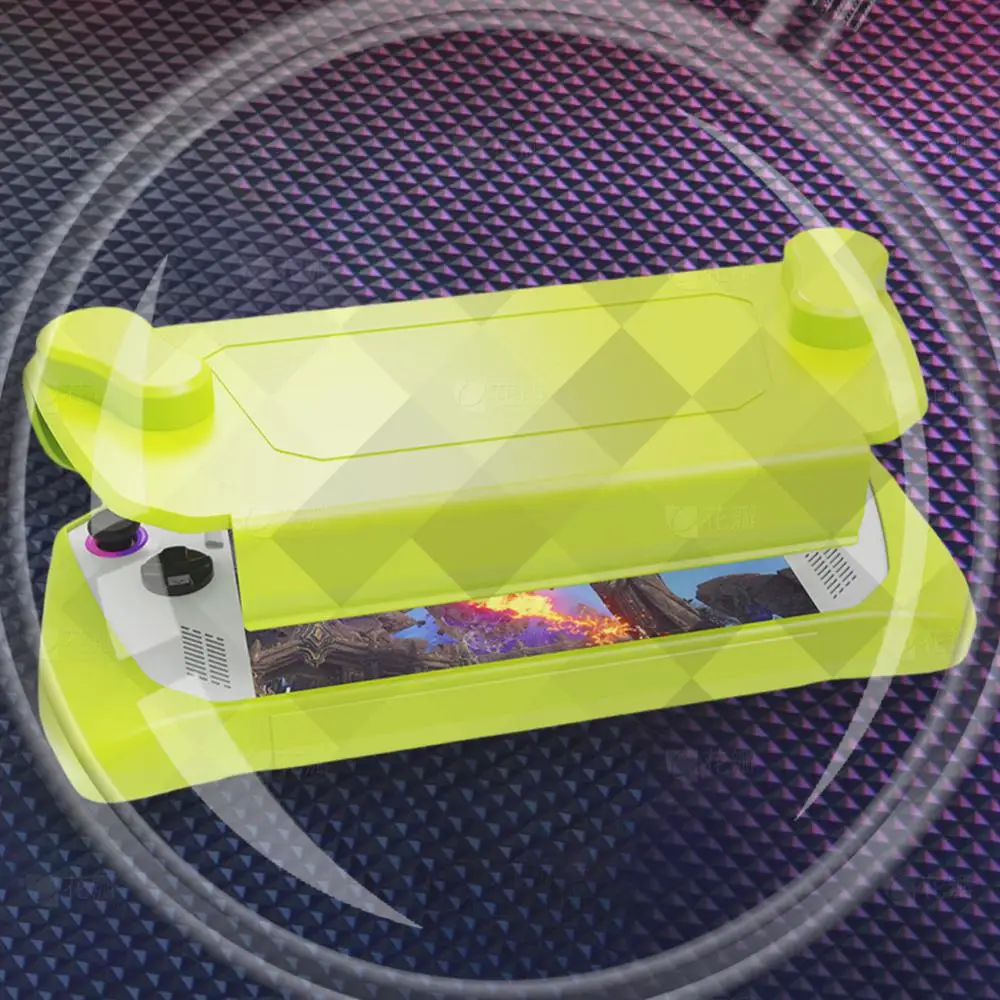 

Портативный защитный чехол из ТПУ, противоударный чехол, чехол-накладка, защита от падения, с кронштейном для игровой консоли ASUS ROG Ally