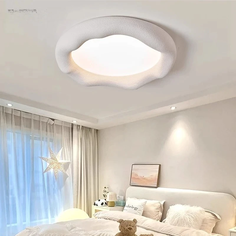 2026 Japanese Wabi Sabi LED Ceiling Light Creative Bedroom Children's Light Modern Home Decor Dining Living Room Ceiling Pendant