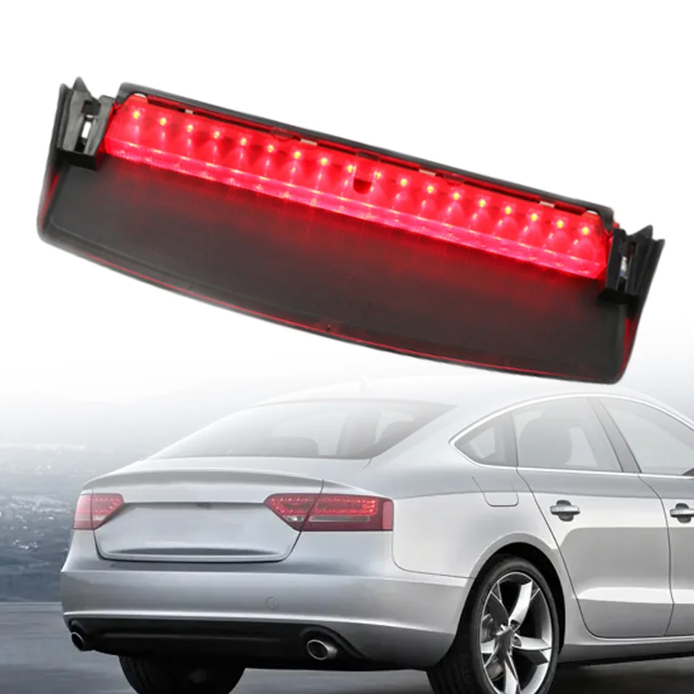 For Audi A5 S5 2009-2016 LED Rear Third Brake Light 8T0945097B ABS Plastic
