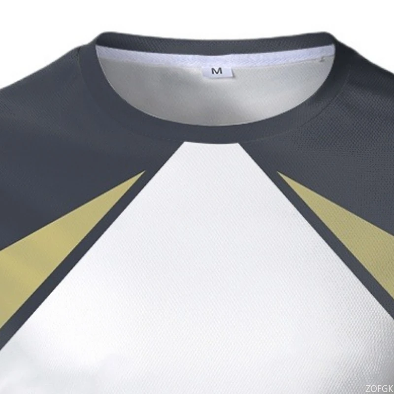 Summer Minimalist Digital Print Pattern Loose Round Neck Outdoor Short Sleeved T-shirt for Men and Women