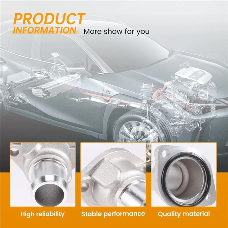 

1PC Car Accessories Radiator Coolant Hose Connector Water Pipe Tee Joint For Volkswagen Bora Passat Polo Golf 026121145E