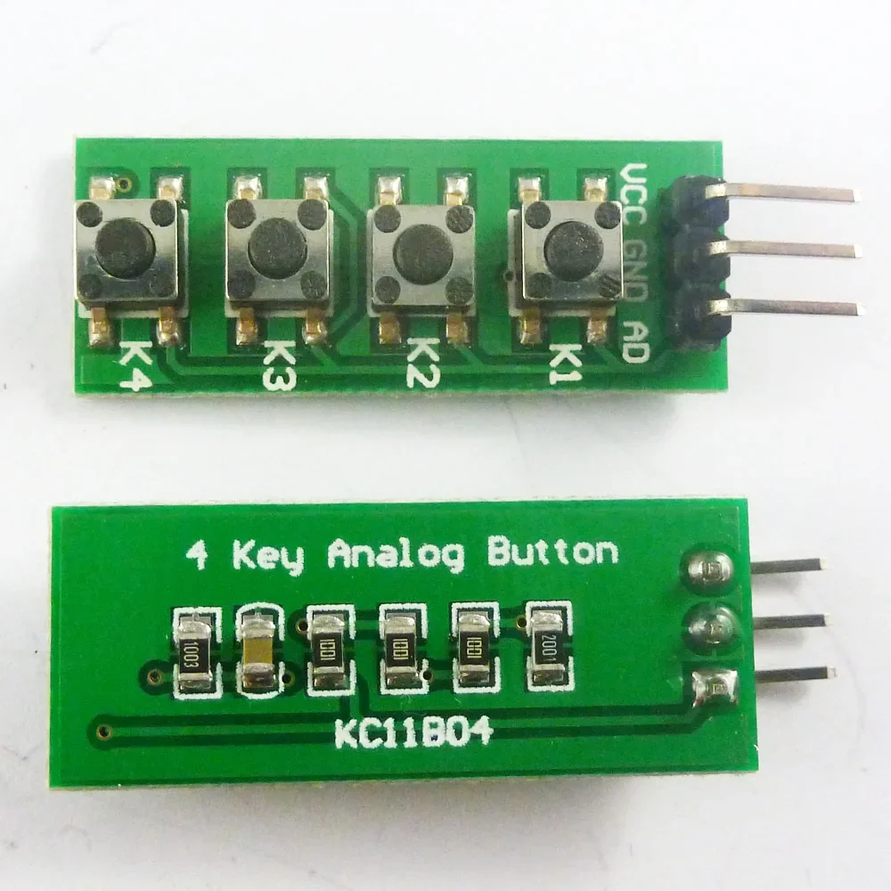 10 Pcs For UNO MEGA2560 Example Code ! 3.3V 5V 4 Buttons 1 Analog