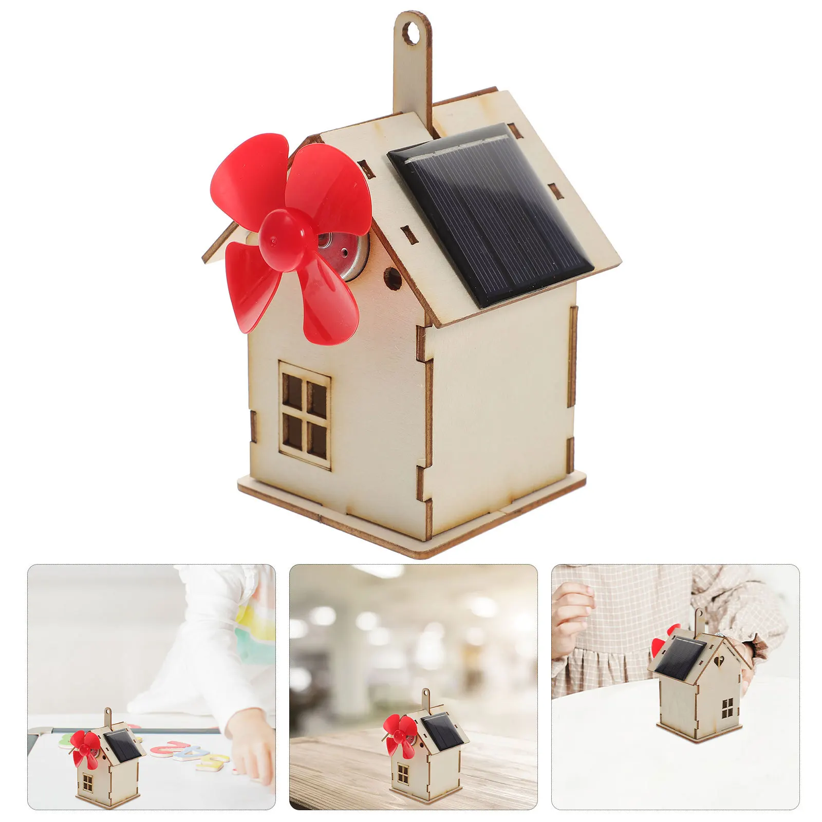 

1Set Solar Powered Small House Kit for Kids DIY Science Experiment Educational Assembly Activity Fun Craft Project