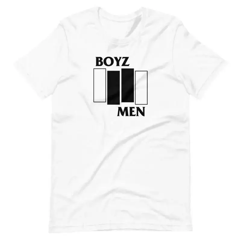 Boyz 2 Men Parody Logo Mashup Spoof Funny T Shirt