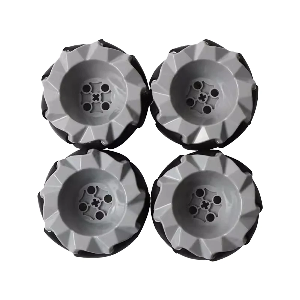 65mm Mecanum Wheel Omni-Directional Smart Car Robot DIY Building Blocks TT Motor Wheel Set of Four