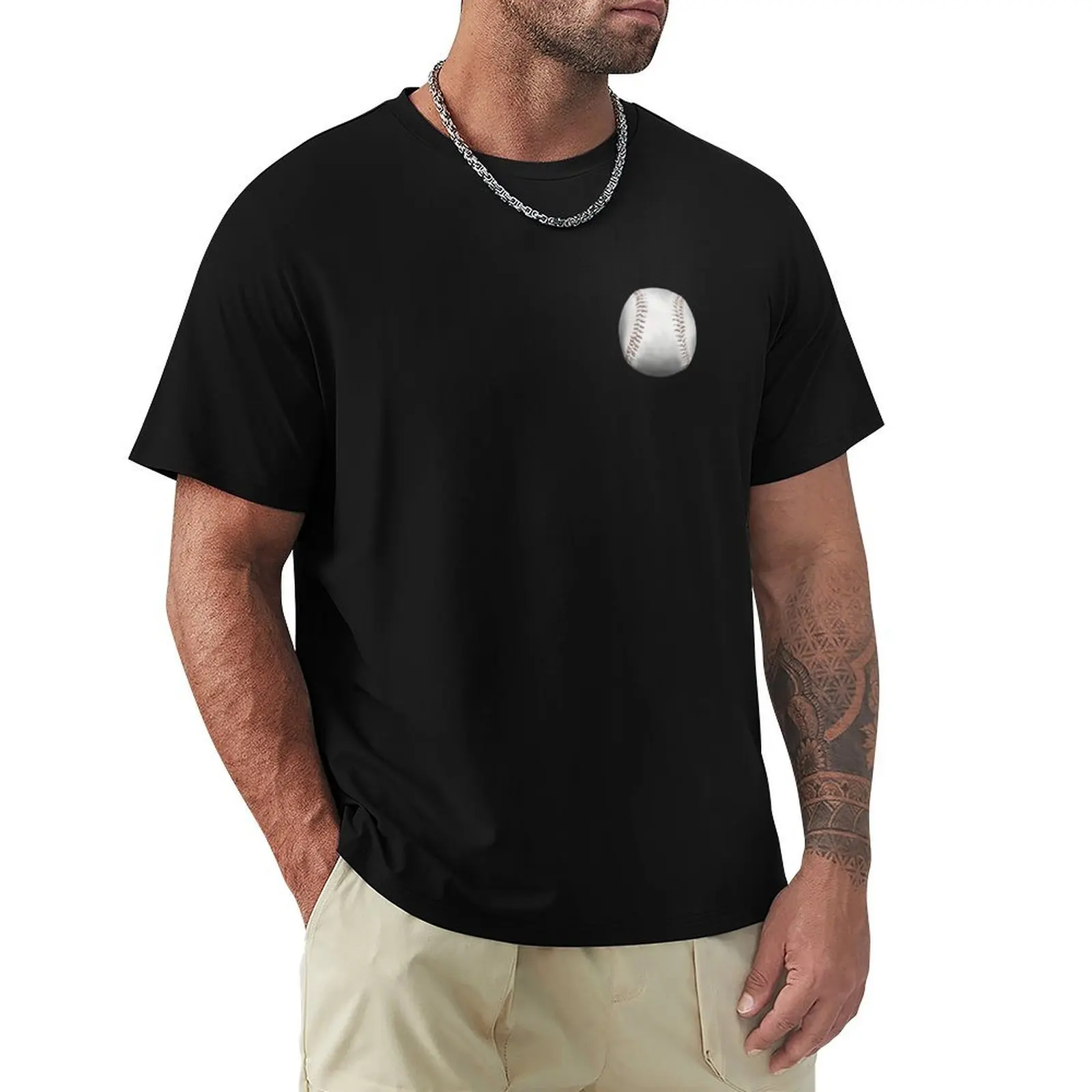 Dynamic Baseball Action - Sports-Inspired Art for Enthusiasts T-Shirt anime clothes graphics mens plain t shirts