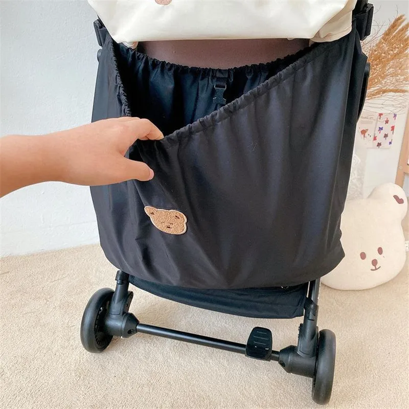 Bolsa de pañales impermeable de estilo coreano para mamá, bolsa de viaje multifuncional para maternidad, bolsas grandes para cochecito de bebé,