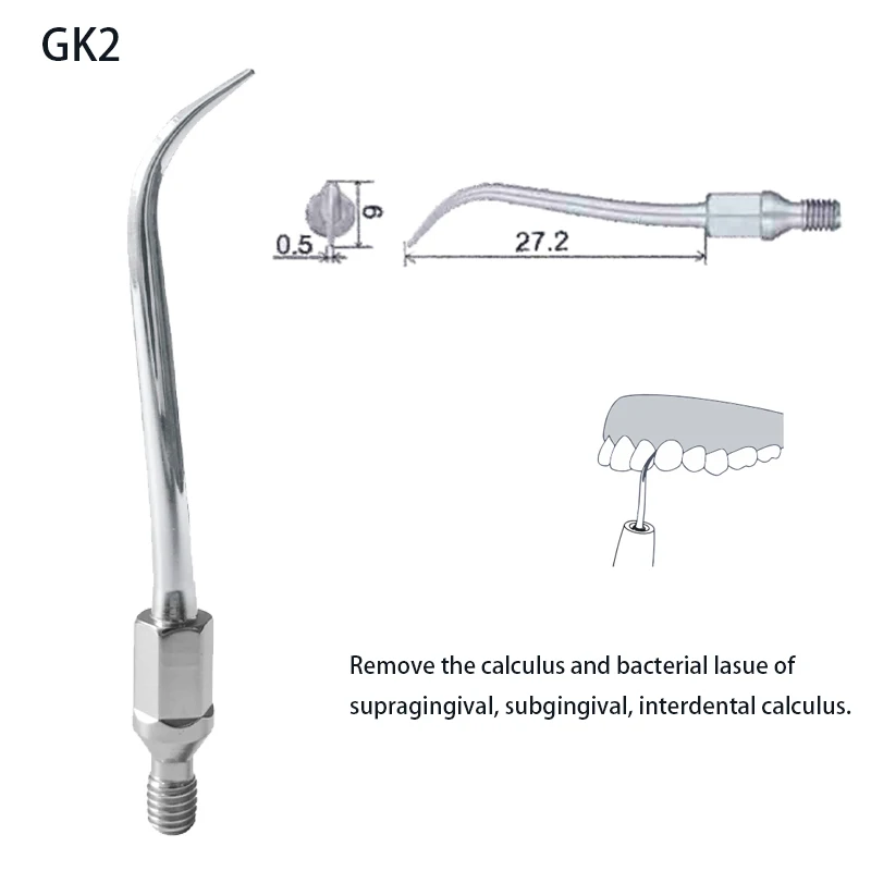 Końcówki do badań ultrasonograficznych dla KAVO GK serii KC Endodontics pero skalowanie zestawy akcesoria skaler pneumatyczny materiały