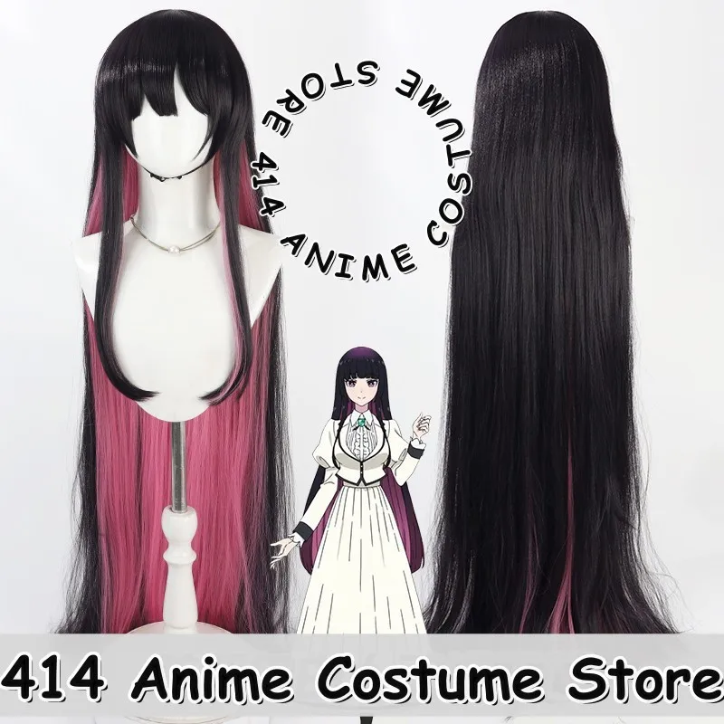 

Game & Anime Otowa Hibiki Cosplay Wig Lady Rock Black-Purple Long Simulation Scalp Heat-Resistant Fiber Synthetic Hair