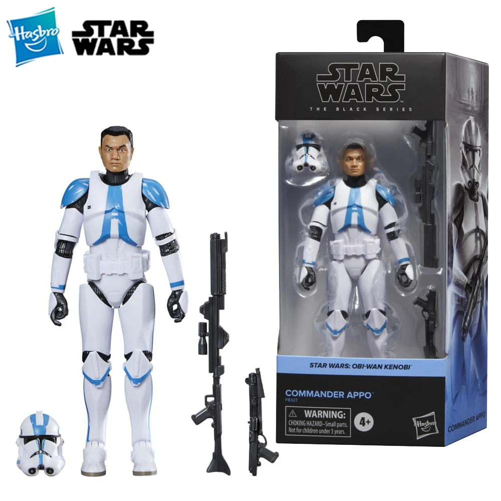 

[In-Stock] Hasbro Star Wars The Black Series Commander Appo (Star Wars: Obi-Wan Kenobi) 15cm Anime Model Figure Gift Toys