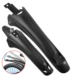 Universal Mountain Bike Fender Set, MTB Mudguard, Ampliar Extensão, Protetor De Lama, Parafuso Fixo, Acessórios De Bicicleta