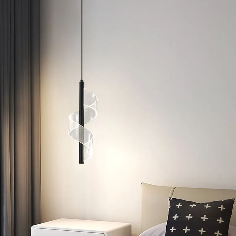 Nordic LED Pendant Light For Bedroom Living Dining Room Aisle Study Hanging Lamp For Ceiling Indoor Home Decoratioan Chandelier