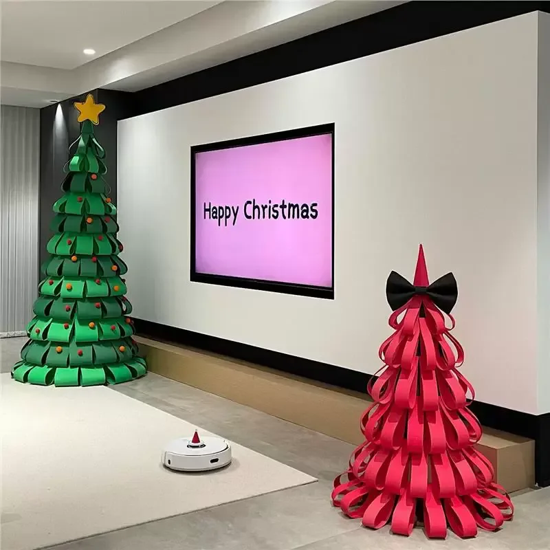 for Christmas Folding Tree Living Room DIY Material Kit High End Atmosphere Decoration Home Ornaments