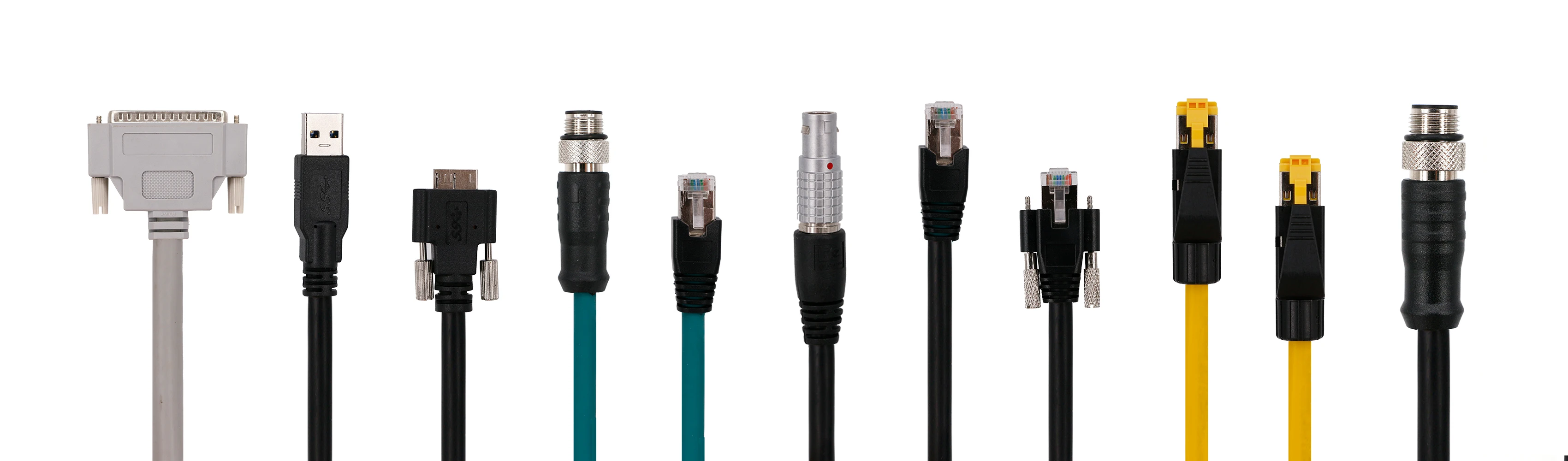 كابلات الصناعة LMI ذكر 19pin كابل مستشعر 3m تطبيق الكاميرات الصناعية للاستخدام الإلكتروني