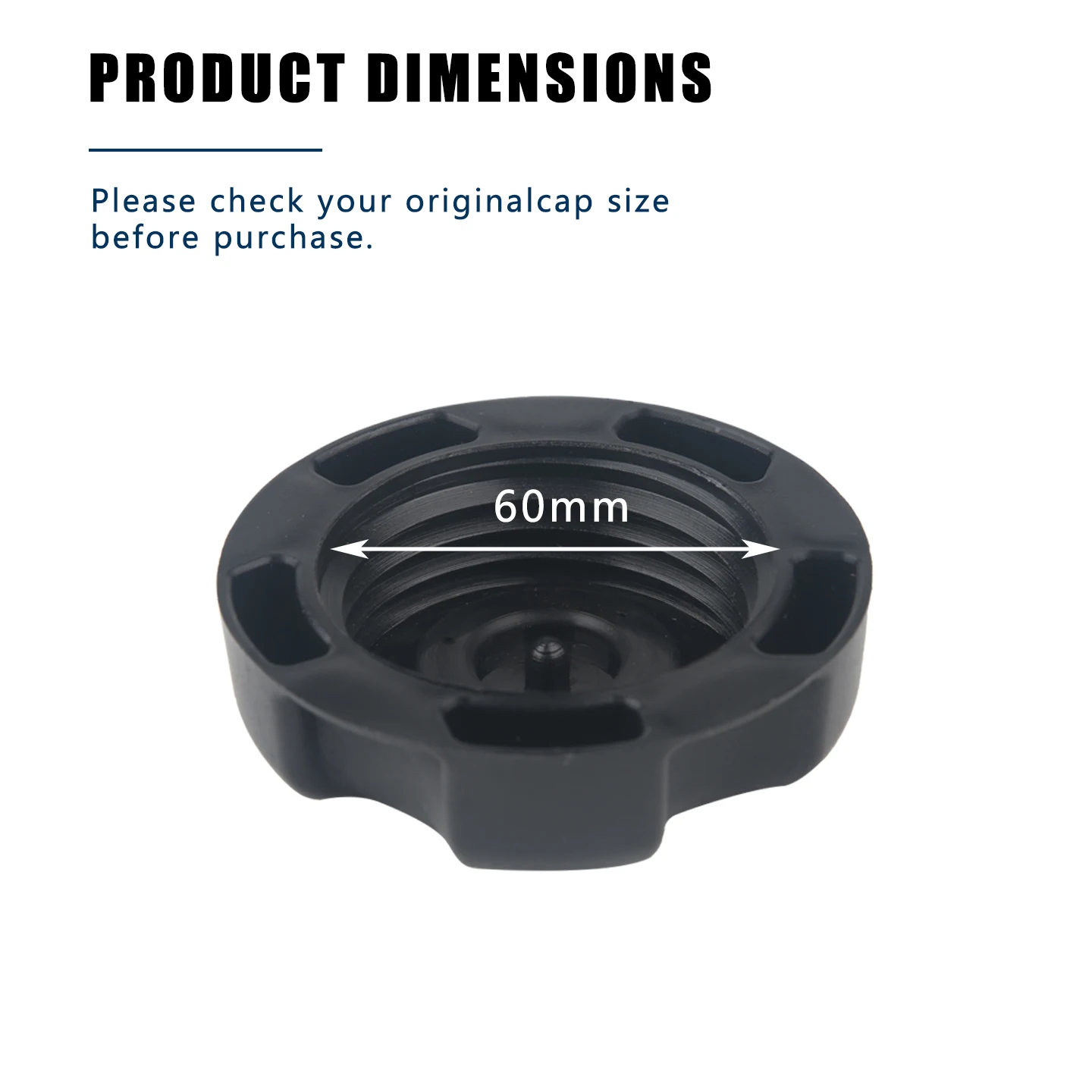 ATV/UTV Fuel Cap, Gas Tank Cap Cover for Polaris RZR Ranger 570 900 800 1000, Replace OEM # 5450389, 5433687, 7082037, 54390