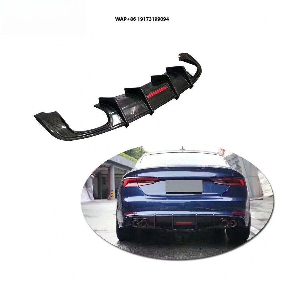 

Carbon Fiber S5 Facelift Rear Bumper Diffuser for A5 S5 8T 12-16 (Fits:S5 ONLY)
