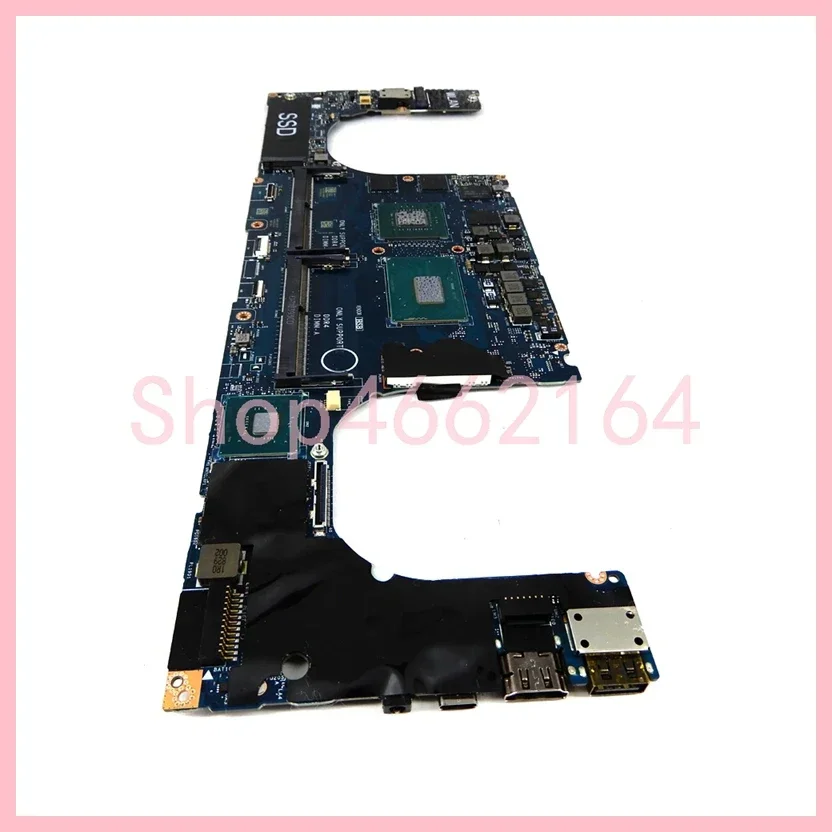 Imagem -05 - com i5 i7 I98th Gen Cpu Uma Dis Notebook Mainboard para Dell Precisão 5530 Xps 15 9570 Placa-mãe do Portátil La-g341p