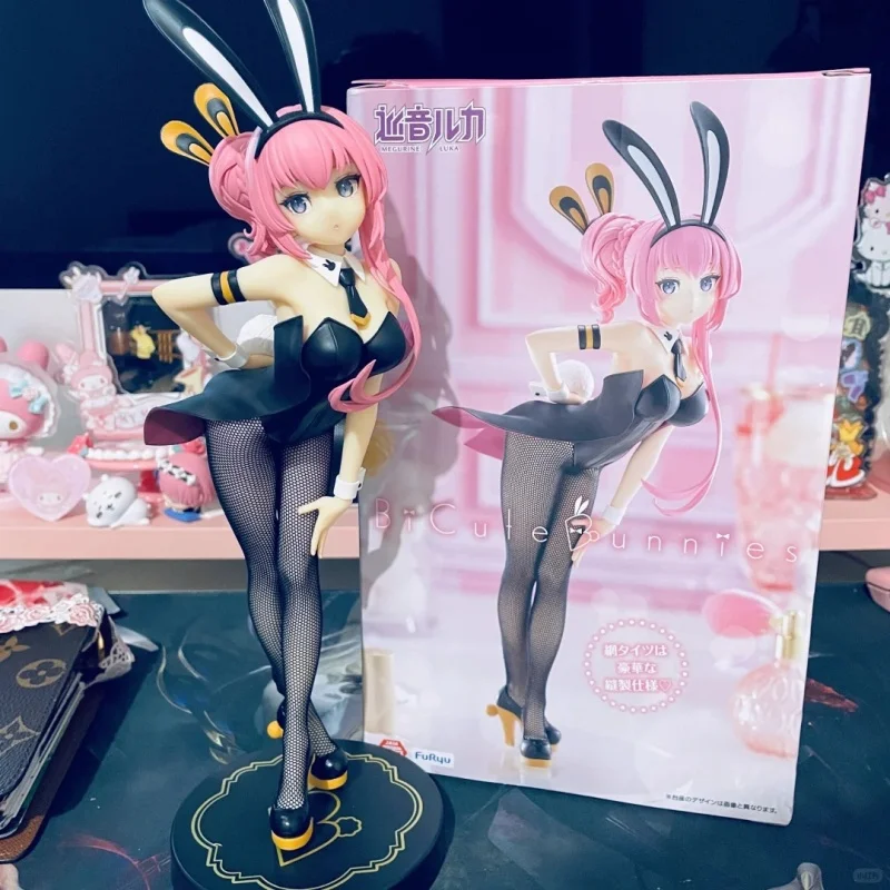 本物のフリュー-bicute-bunnies-初音ミク-アクションフィギュア-ミクファミリー-バニーガール-コスチューム-モデル-コレクション-おもちゃ-誕生日プレゼント