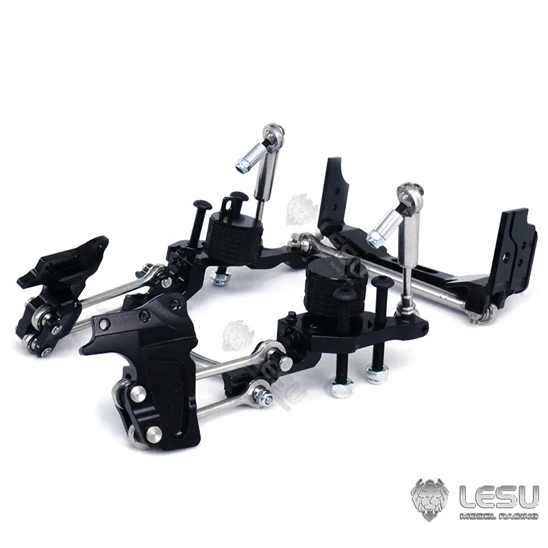 LESU RC Parts Metal Air Bag Suspension of Front Axles for 1/14 Scale Remote Control Tractor Truck DIY Tamiyaya Model TH18265