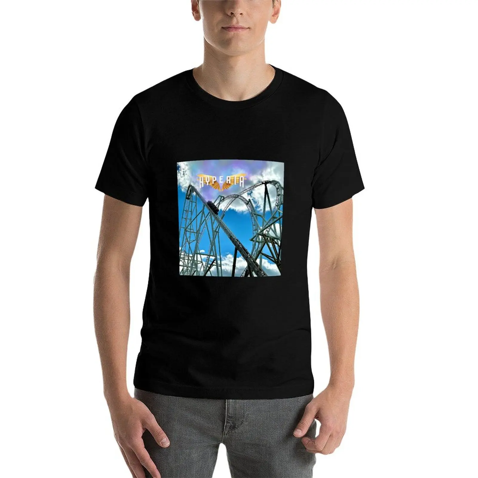 

Thorpe Park: Hyperia T-Shirt t shirt custom print man graphic t shirt t shirts for man pack white T-Shirt