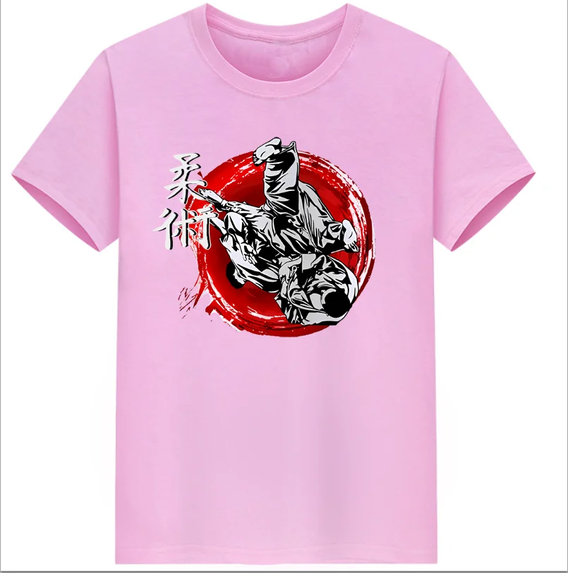 Cute Karate Taekwondo Print Baby Tops, roupas de meninas, camiseta de criança, manga curta infantil roupas, verão Tee, 2022