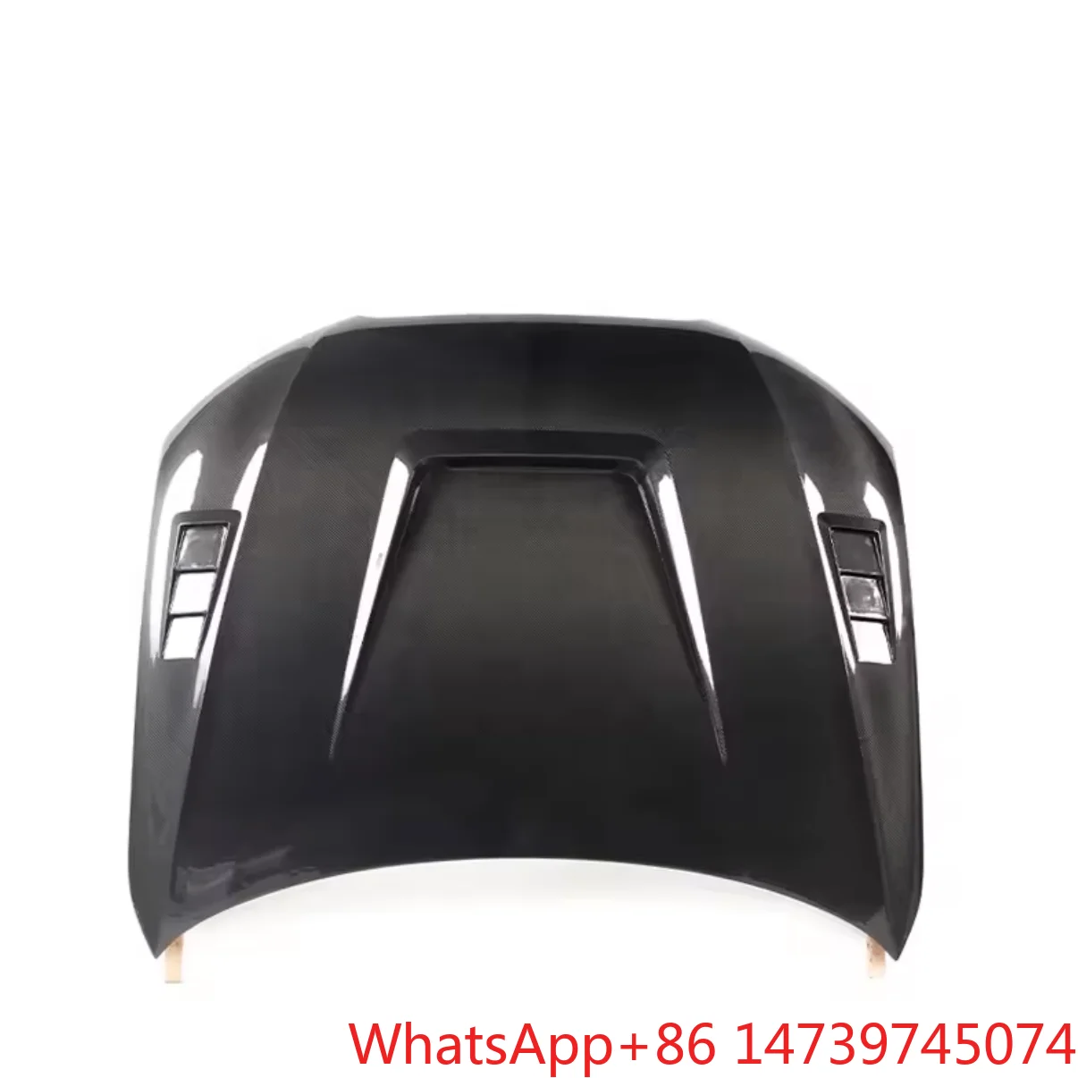 LY Style Carbon Fiber Front Hood Cover 2013-2016 B8.5 A4 S4 RS4 Sedan Exterior Replacement PartsCar Parts And Car Kits