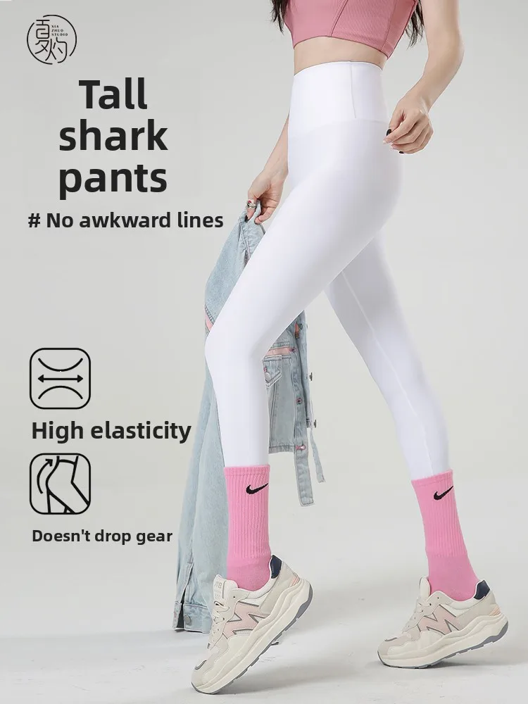 

Тонкие брюки для йоги с высокой талией, женские фитнес-брюки, весенне-летние брюки, базовые брюки, брюки-леггинсы