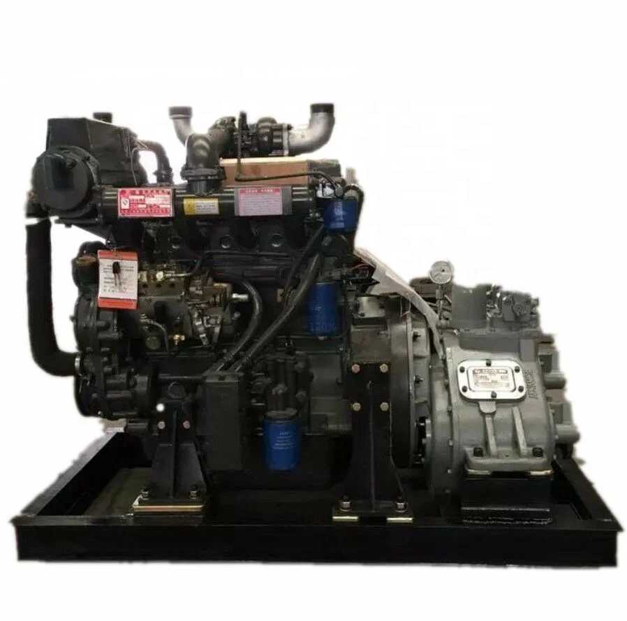 weifang weichai Ricardo 30HP 40HP 50HP 60HP 70HP 80HP 100HP water cooled marine ship /boat diesel engine with gearbox