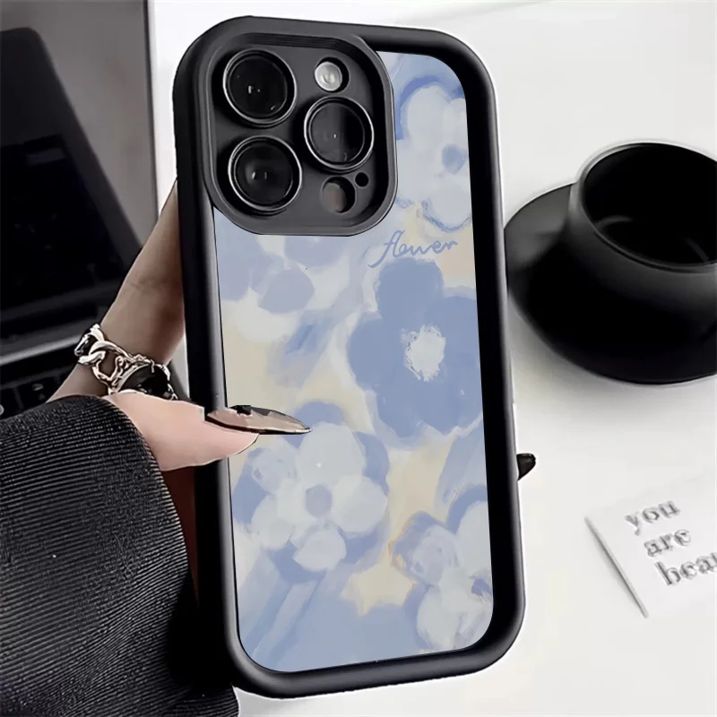 Romantic Rose Flower Cover For Samsung S23 Case For Galaxy S24 S22 Ultra Plus S21 FE A54 A14 A13 A33 A53 A32 A52 A34 5g Case