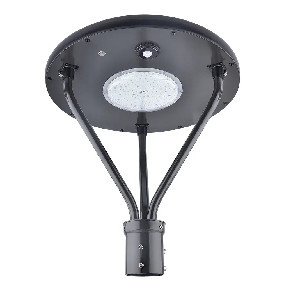 

YYHC-Modern Outdoor 20W 25W 50W 80W 100W Decorative Post Top Lighting Solar Led Post Top Lights