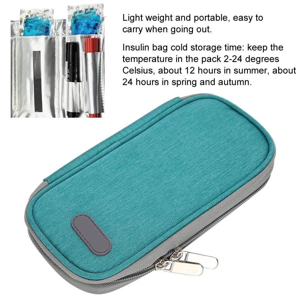 

9Type Waterproof Portable Insulin Cold Storage Bag Medicine Refrigerator Pack Homeuse Pill Storage Container Medical Health Care