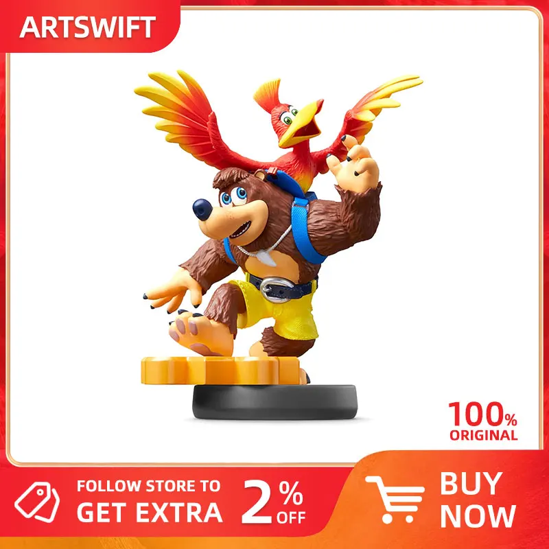 ARTSWIFT Store Figurine for NS Original NFC Banjo-Kazooie Asian Version Region Free In Stock