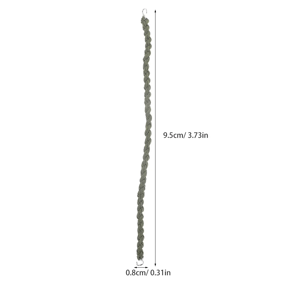 2Pairs مطاطا التمهيد الأشرطة خطاف معدني الساق التعادل الحبال للمشي بانت الساق تثبيت متعددة الوظائف التمهيد الملحقات